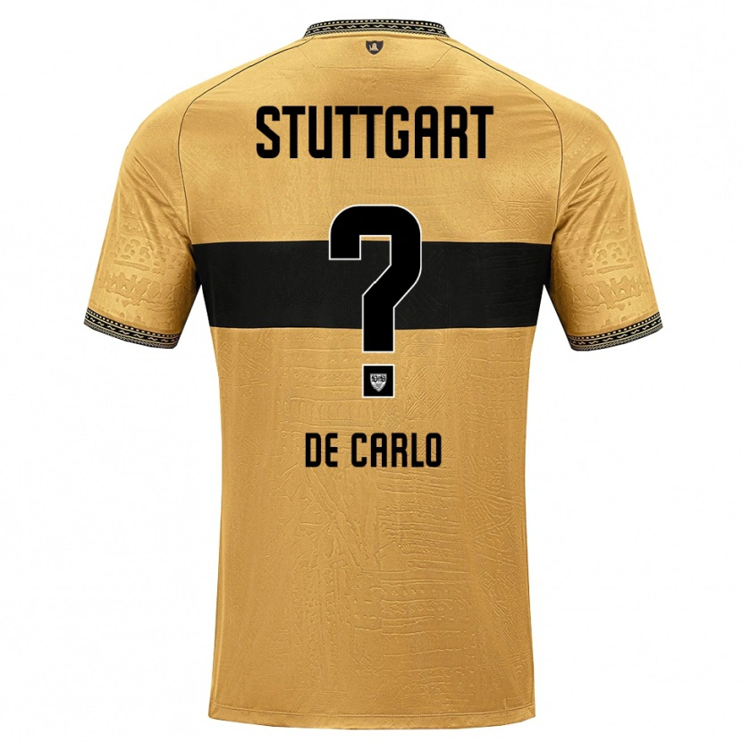 Danxen Kinderen Julius De Carlo #0 Bruin Zwart Wit Uitshirt Uittenue 2026/27 T-Shirt België