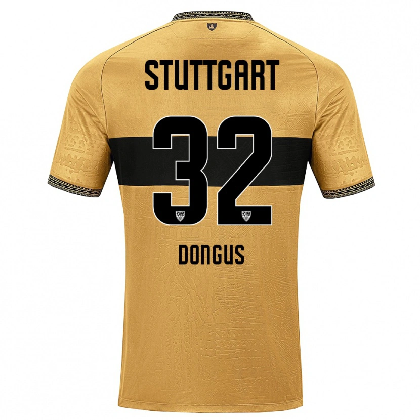 Danxen Kinderen Tamar Dongus #32 Bruin Zwart Wit Uitshirt Uittenue 2026/27 T-Shirt België