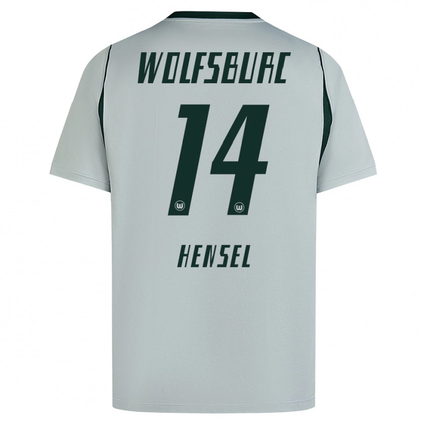 Danxen Kinderen Pharell Hensel #14 Grijs Groen Uitshirt Uittenue 2026/27 T-Shirt België