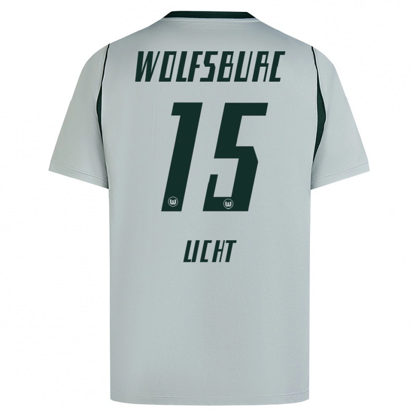 Danxen Kinderen Philipp Licht #15 Grijs Groen Uitshirt Uittenue 2026/27 T-Shirt België