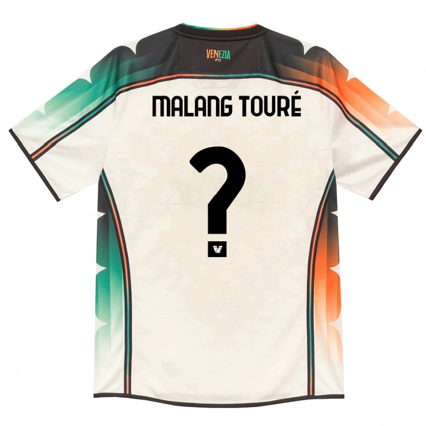 Danxen Kinderen Mohamed Malang Touré #0 Oldlace Oranje Groen Uitshirt Uittenue 2026/27 T-Shirt België