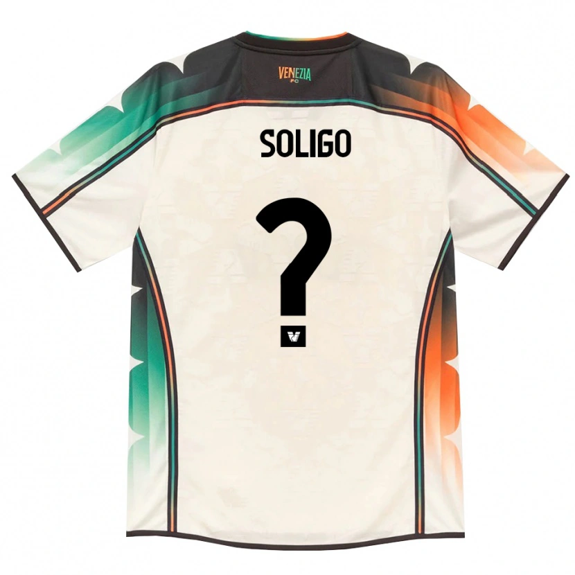 Danxen Kinderen Sebastian Soligo #0 Oldlace Oranje Groen Uitshirt Uittenue 2026/27 T-Shirt België
