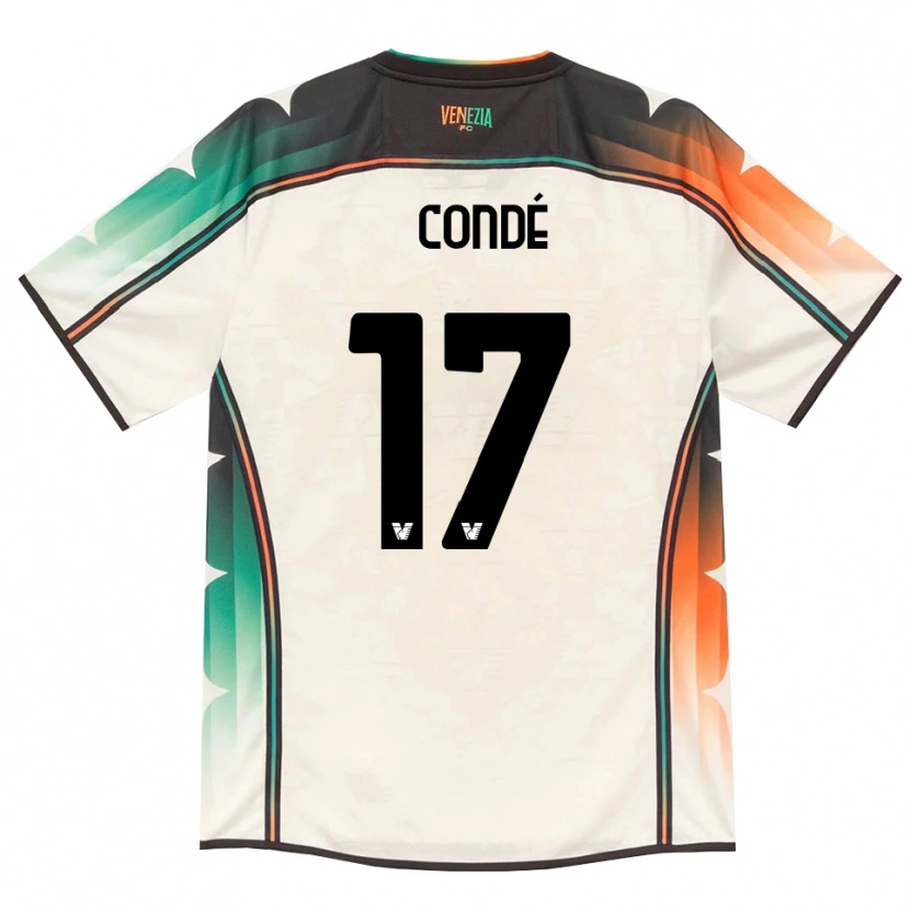 Danxen Kinderen Cheick Condé #17 Oldlace Oranje Groen Uitshirt Uittenue 2026/27 T-Shirt België