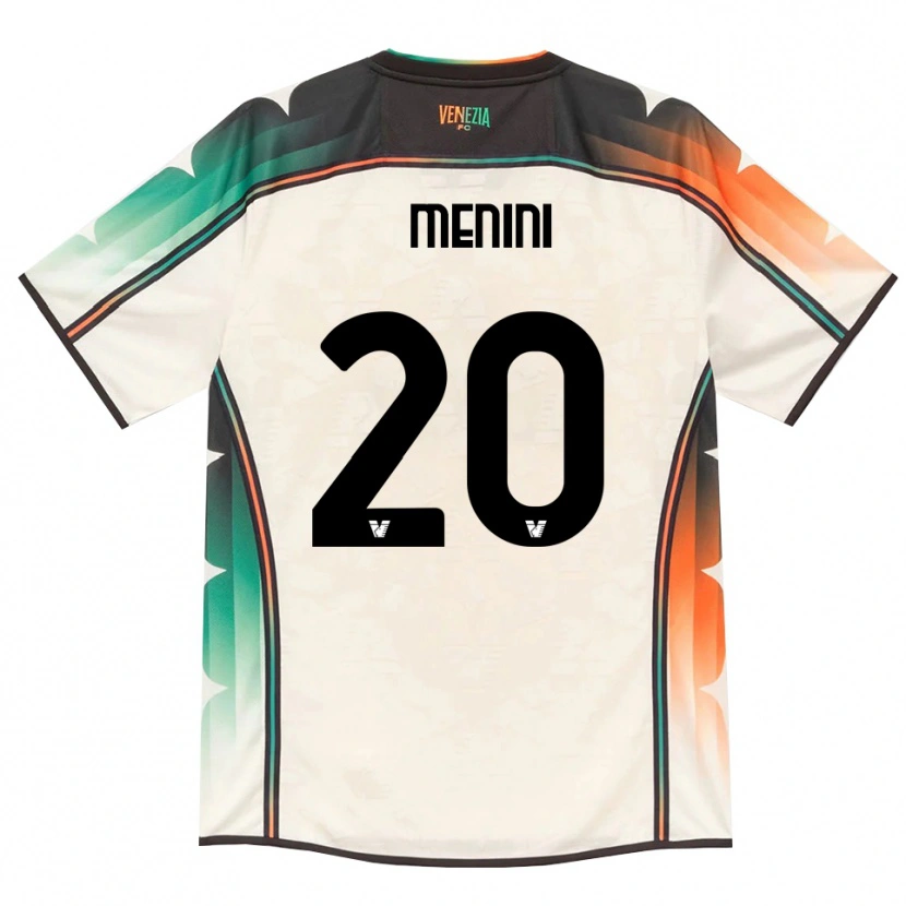 Danxen Kinderen Alessandra Menini #20 Oldlace Oranje Groen Uitshirt Uittenue 2026/27 T-Shirt België