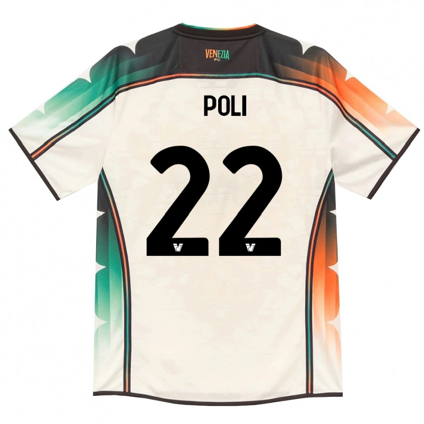 Danxen Kinderen Elena Poli #22 Oldlace Oranje Groen Uitshirt Uittenue 2026/27 T-Shirt België