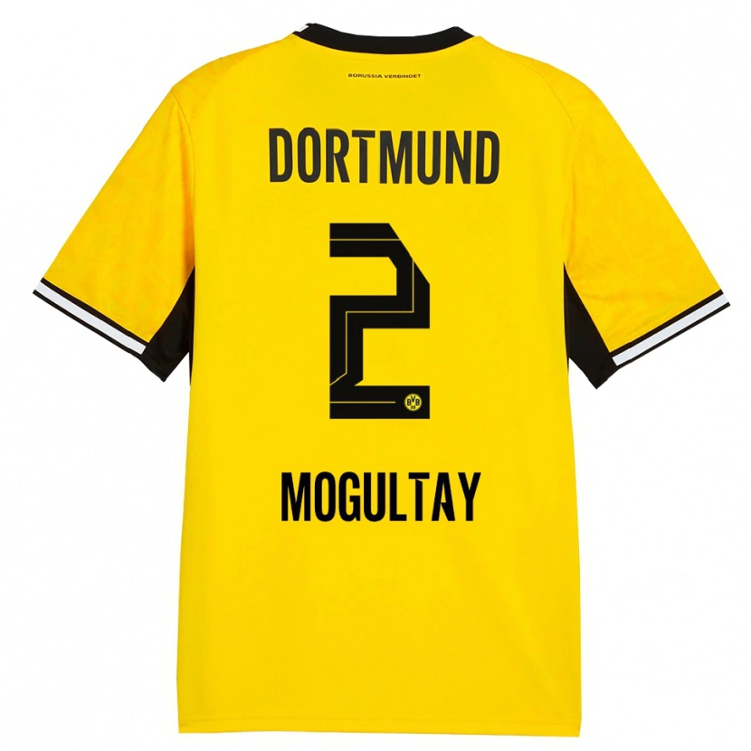 Danxen Heren Baran Mogultay #2 Geel Zwart Wit Thuisshirt Thuistenue 2026/27 T-Shirt België