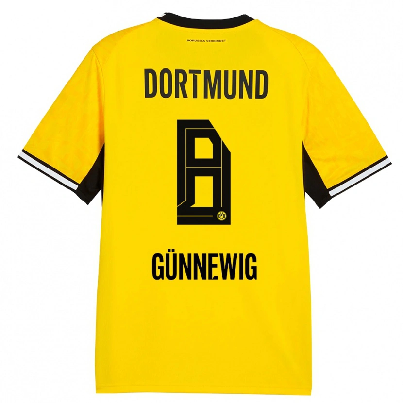 Danxen Heren Noreen Günnewig #8 Geel Zwart Wit Thuisshirt Thuistenue 2026/27 T-Shirt België