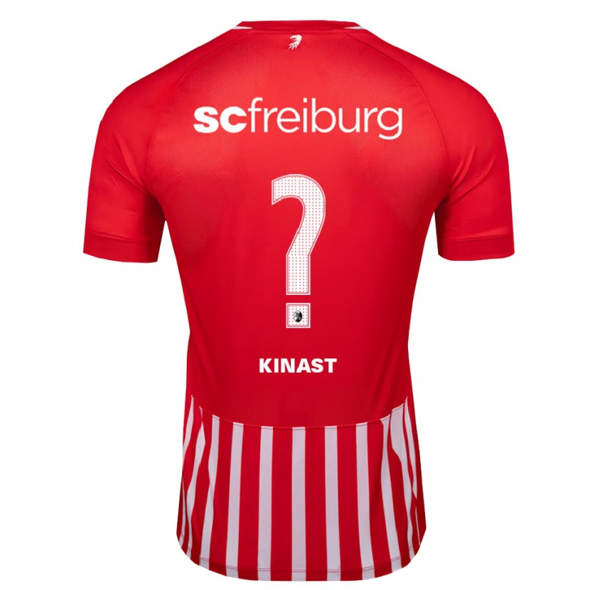 Danxen Heren Pablo Kinast #0 Rood Wit Zwart Thuisshirt Thuistenue 2026/27 T-Shirt België