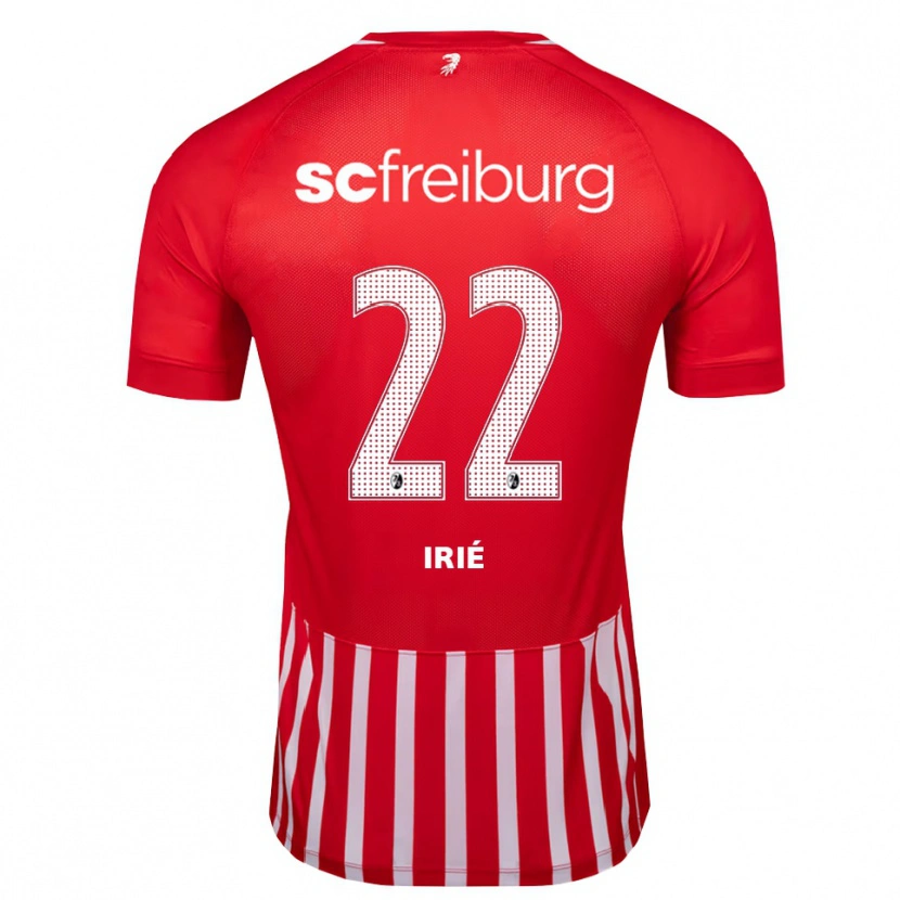 Danxen Heren Cyriaque Irié #22 Rood Wit Zwart Thuisshirt Thuistenue 2026/27 T-Shirt België