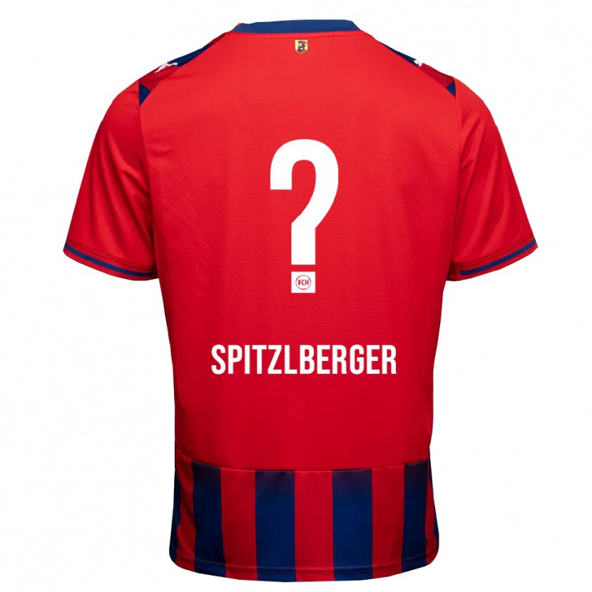 Danxen Heren Tyler Spitzlberger #0 Koninklijk Blauw Wit Rood Thuisshirt Thuistenue 2026/27 T-Shirt België