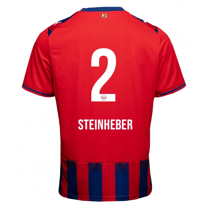 Danxen Heren Leni Steinheber #2 Koninklijk Blauw Wit Rood Thuisshirt Thuistenue 2026/27 T-Shirt België
