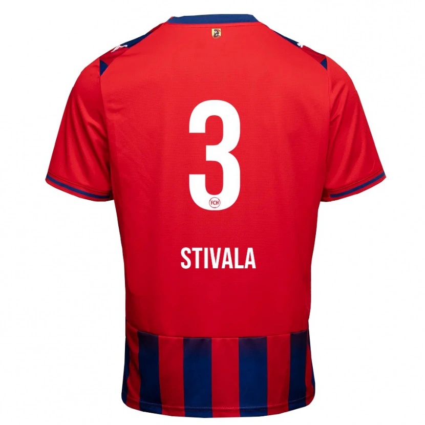 Danxen Heren Gabriel Stivala #3 Koninklijk Blauw Wit Rood Thuisshirt Thuistenue 2026/27 T-Shirt België