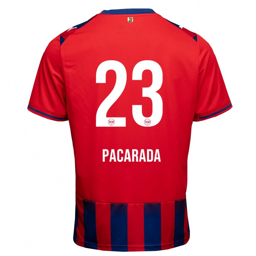 Danxen Heren Leart Paçarada #23 Koninklijk Blauw Wit Rood Thuisshirt Thuistenue 2026/27 T-Shirt België