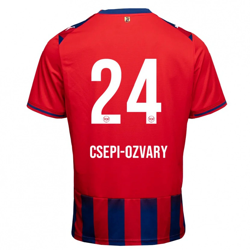 Danxen Heren Marcell Csepi-Ozvary #24 Koninklijk Blauw Wit Rood Thuisshirt Thuistenue 2026/27 T-Shirt België