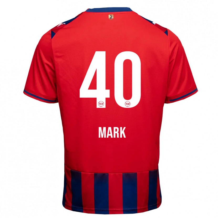 Danxen Heren Felix Mark #40 Koninklijk Blauw Wit Rood Thuisshirt Thuistenue 2026/27 T-Shirt België