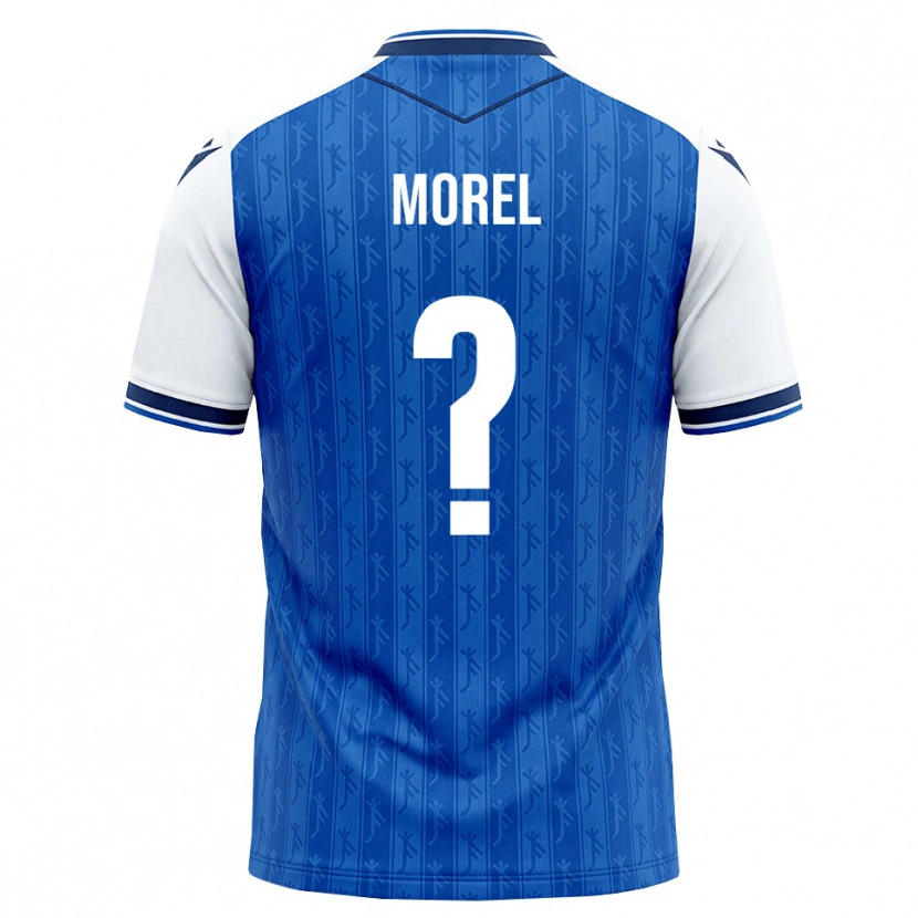 Danxen Heren Briek Morel #0 Koninklijk Blauw Wit Thuisshirt Thuistenue 2026/27 T-Shirt België