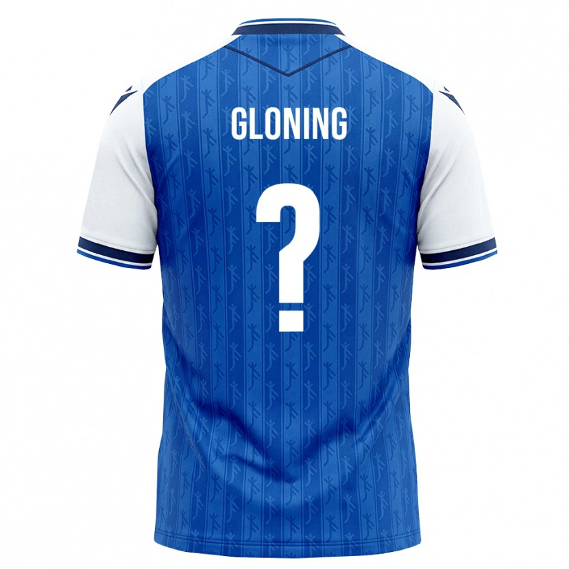 Danxen Heren Laura Gloning #0 Koninklijk Blauw Wit Thuisshirt Thuistenue 2026/27 T-Shirt België