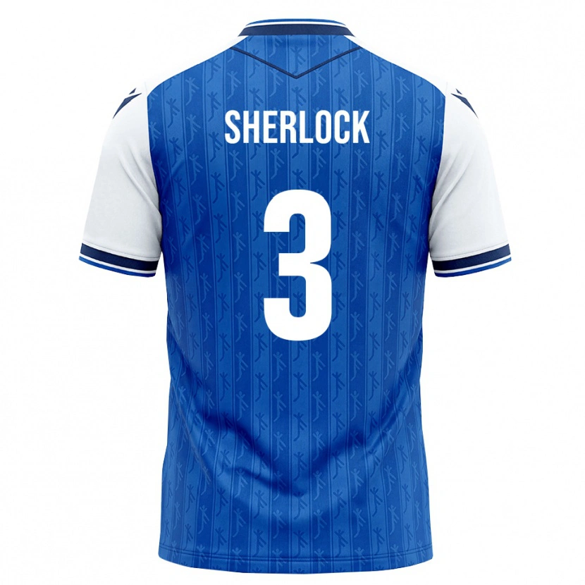 Danxen Heren Finn Sherlock #3 Koninklijk Blauw Wit Thuisshirt Thuistenue 2026/27 T-Shirt België