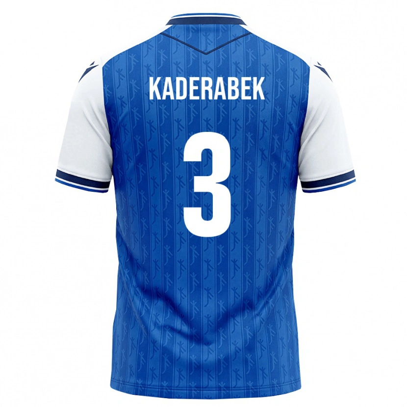 Danxen Heren Pavel Kaderabek #3 Koninklijk Blauw Wit Thuisshirt Thuistenue 2026/27 T-Shirt België
