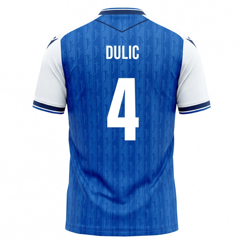 Danxen Heren Sean Dulic #4 Koninklijk Blauw Wit Thuisshirt Thuistenue 2026/27 T-Shirt België
