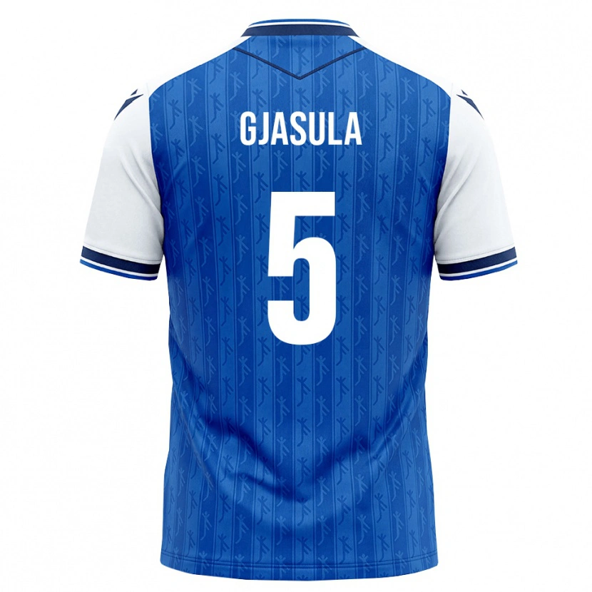 Danxen Heren Klaus Gjasula #5 Koninklijk Blauw Wit Thuisshirt Thuistenue 2026/27 T-Shirt België