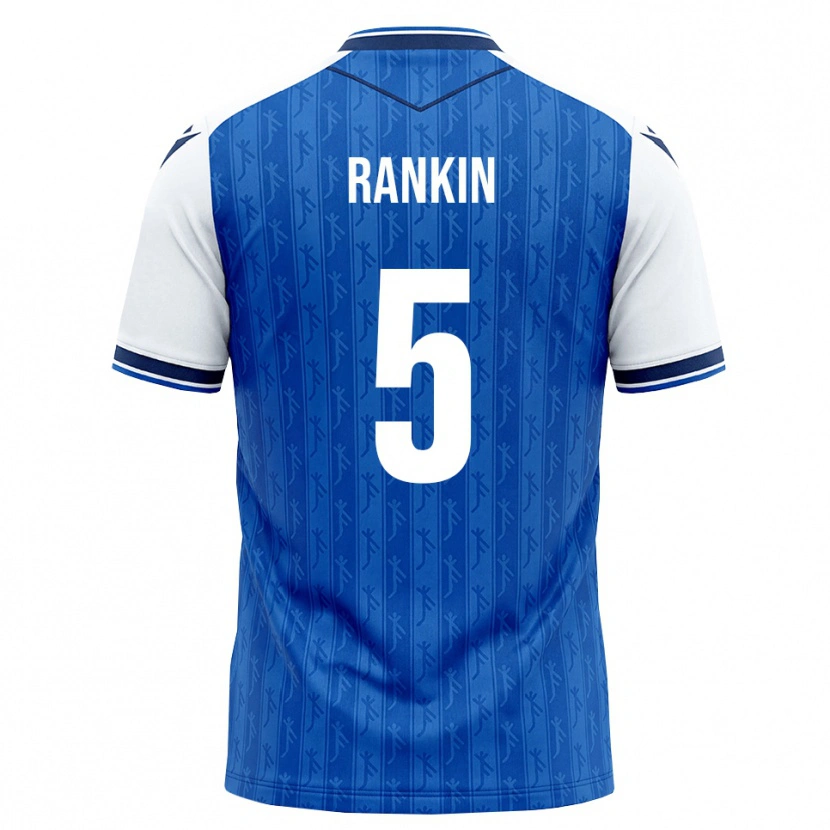 Danxen Heren Jamilla Rankin #5 Koninklijk Blauw Wit Thuisshirt Thuistenue 2026/27 T-Shirt België