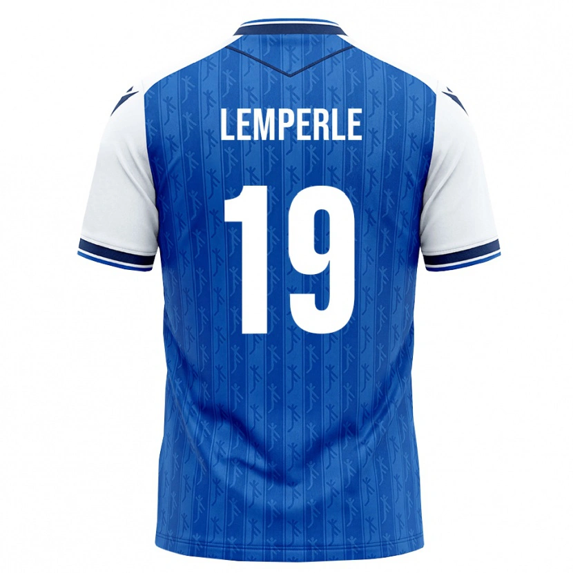 Danxen Heren Tim Lemperle #19 Koninklijk Blauw Wit Thuisshirt Thuistenue 2026/27 T-Shirt België