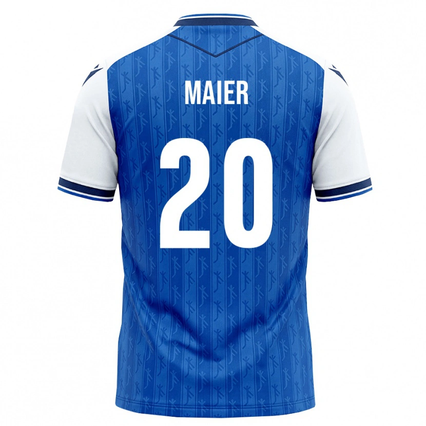 Danxen Heren Leonie Maier #20 Koninklijk Blauw Wit Thuisshirt Thuistenue 2026/27 T-Shirt België