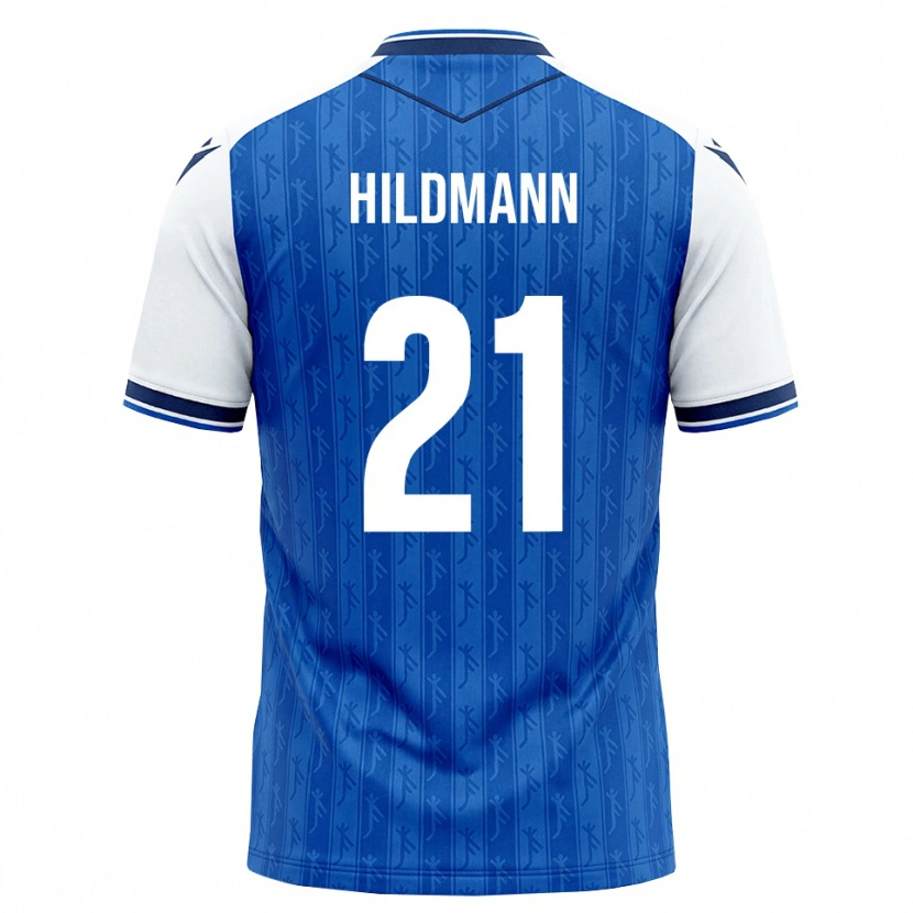 Danxen Heren Timo Hildmann #21 Koninklijk Blauw Wit Thuisshirt Thuistenue 2026/27 T-Shirt België