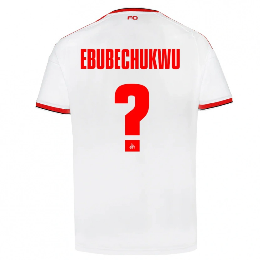 Danxen Heren Duru-Francis Promise Ebubechukwu #0 Wit Rood Zwart Thuisshirt Thuistenue 2026/27 T-Shirt België