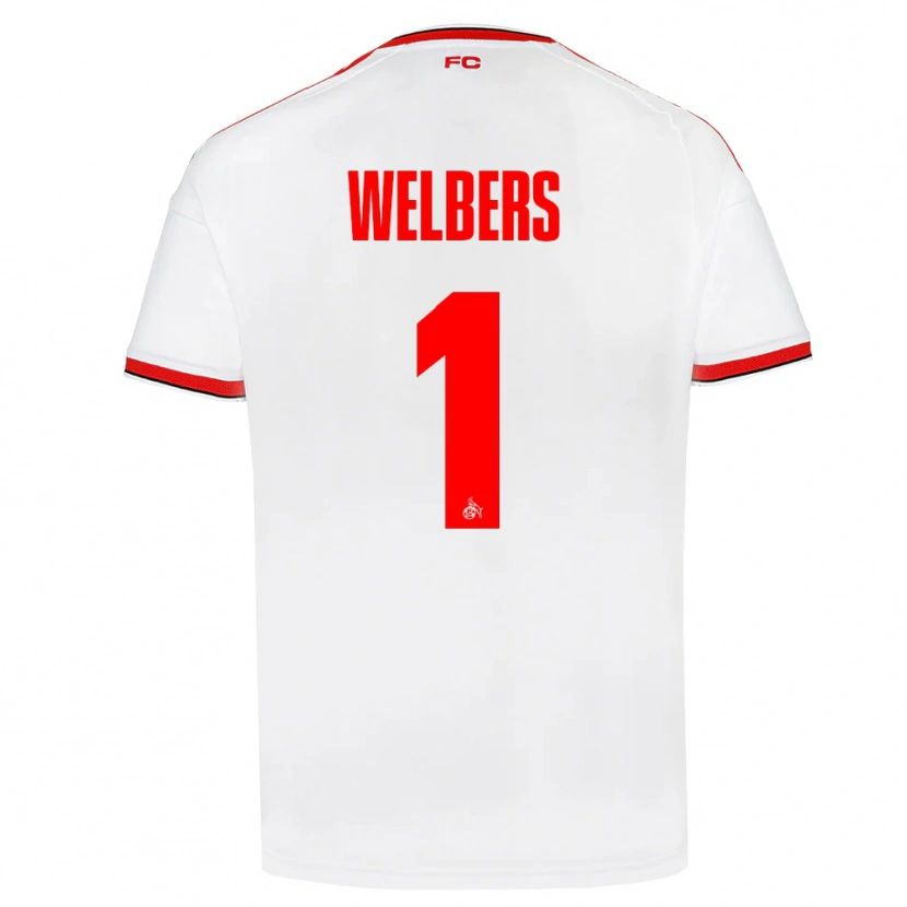 Danxen Heren Jakob Welbers #1 Wit Rood Zwart Thuisshirt Thuistenue 2026/27 T-Shirt België