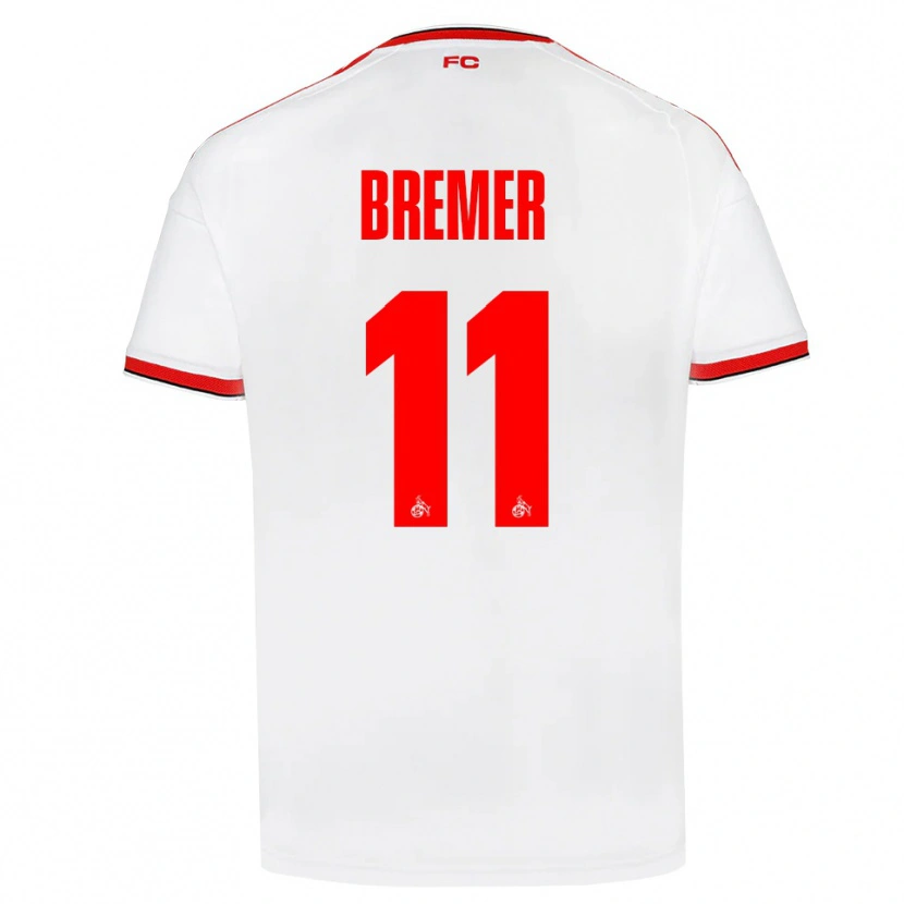Danxen Heren Pauline Bremer #11 Wit Rood Zwart Thuisshirt Thuistenue 2026/27 T-Shirt België