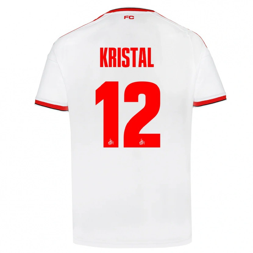Danxen Heren Patrik Kristal #12 Wit Rood Zwart Thuisshirt Thuistenue 2026/27 T-Shirt België