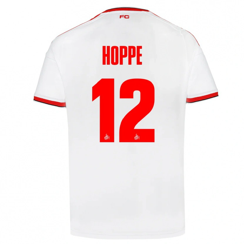 Danxen Heren Paula Hoppe #12 Wit Rood Zwart Thuisshirt Thuistenue 2026/27 T-Shirt België