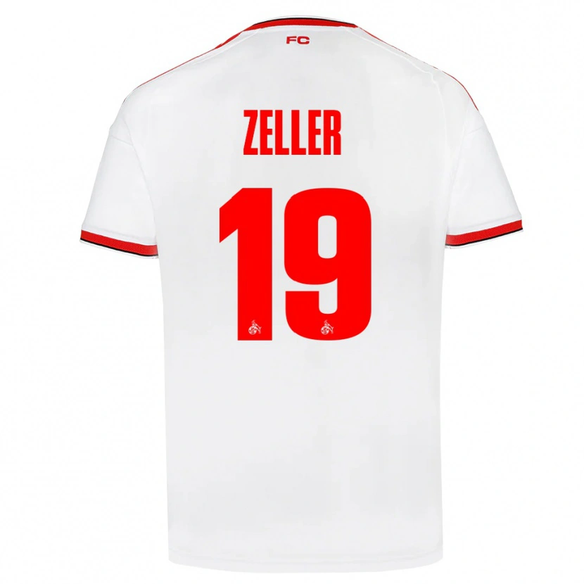 Danxen Heren Dóra Zeller #19 Wit Rood Zwart Thuisshirt Thuistenue 2026/27 T-Shirt België
