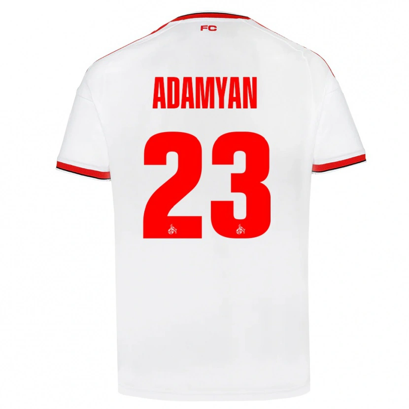 Danxen Heren Sargis Adamyan #23 Wit Rood Zwart Thuisshirt Thuistenue 2026/27 T-Shirt België