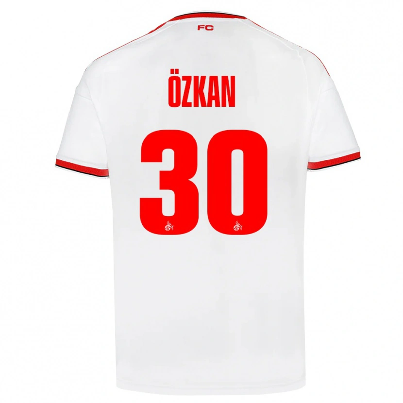 Danxen Heren Mikail Özkan #30 Wit Rood Zwart Thuisshirt Thuistenue 2026/27 T-Shirt België
