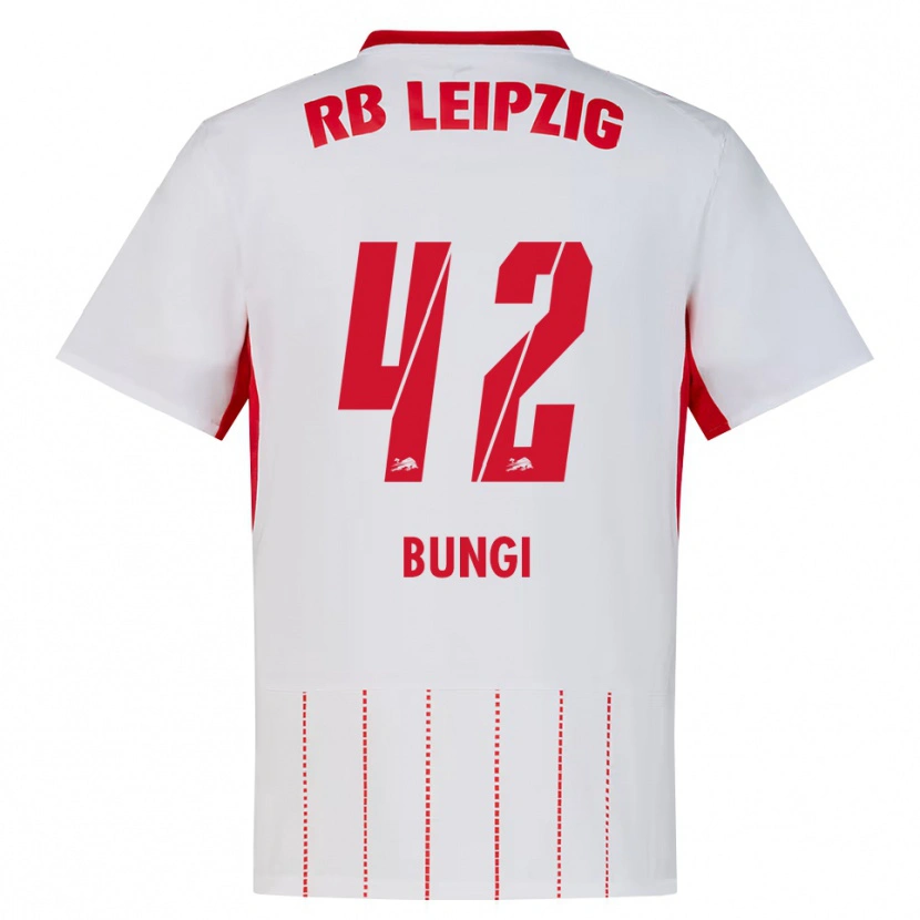 Danxen Heren Joyeux Masanka Bungi #42 Rood Wit Geel Thuisshirt Thuistenue 2026/27 T-Shirt België