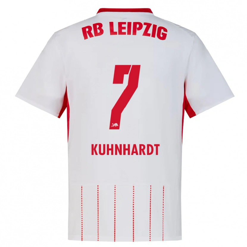 Danxen Heren Paul Kühnhardt #7 Rood Wit Geel Thuisshirt Thuistenue 2026/27 T-Shirt België