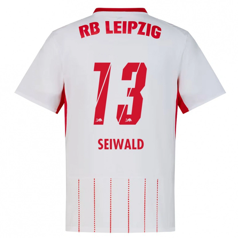 Danxen Heren Nicolas Seiwald #13 Rood Wit Geel Thuisshirt Thuistenue 2026/27 T-Shirt België