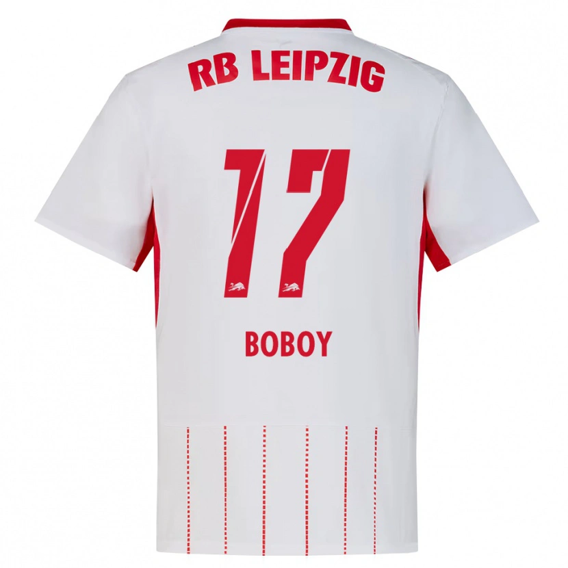 Danxen Heren Delice Boboy #17 Rood Wit Geel Thuisshirt Thuistenue 2026/27 T-Shirt België