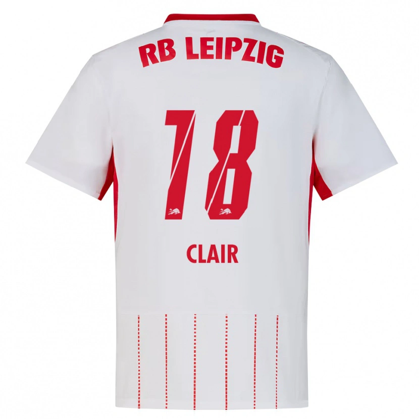 Danxen Heren Vincent Clair #18 Rood Wit Geel Thuisshirt Thuistenue 2026/27 T-Shirt België