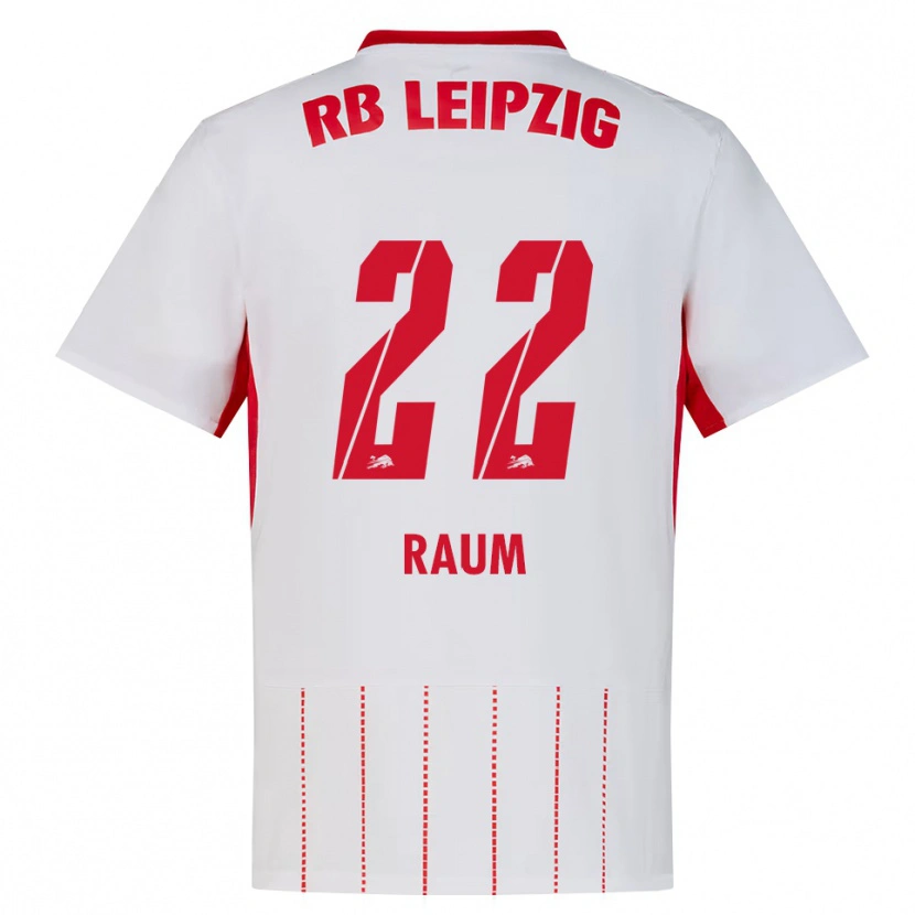 Danxen Heren David Raum #22 Rood Wit Geel Thuisshirt Thuistenue 2026/27 T-Shirt België