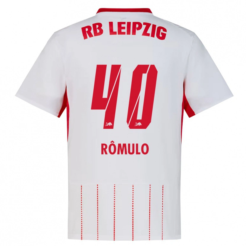 Danxen Heren Rômulo José Cardoso Da Cruz #40 Rood Wit Geel Thuisshirt Thuistenue 2026/27 T-Shirt België