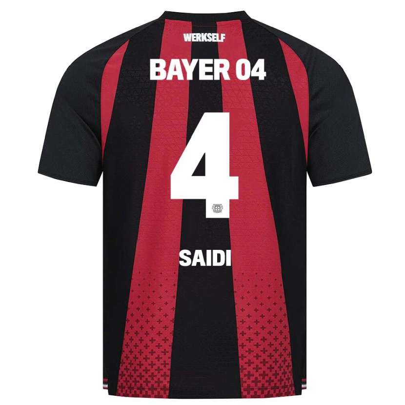 Danxen Heren Obaid Saidi #4 Zwart Wit Rood Thuisshirt Thuistenue 2026/27 T-Shirt België