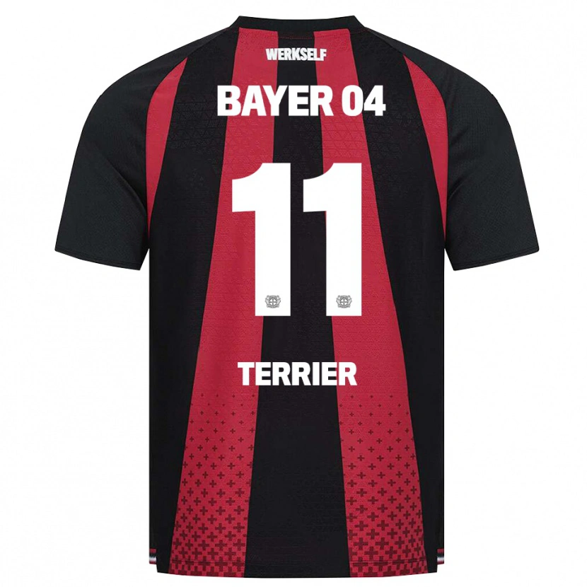 Danxen Heren Martin Terrier #11 Zwart Wit Rood Thuisshirt Thuistenue 2026/27 T-Shirt België
