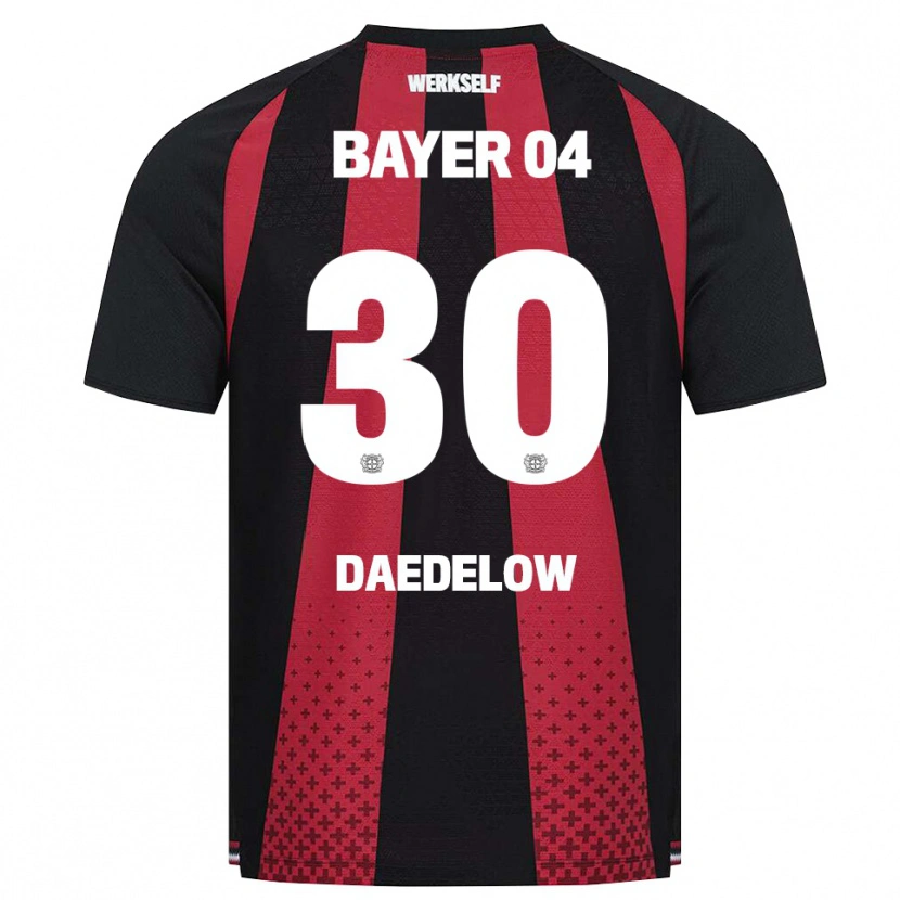 Danxen Heren Ida Daedelow #30 Zwart Wit Rood Thuisshirt Thuistenue 2026/27 T-Shirt België