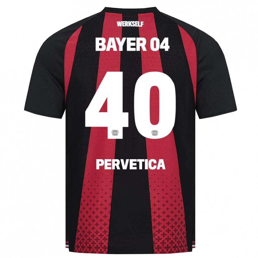Danxen Heren Redon Pervetica #40 Zwart Wit Rood Thuisshirt Thuistenue 2026/27 T-Shirt België