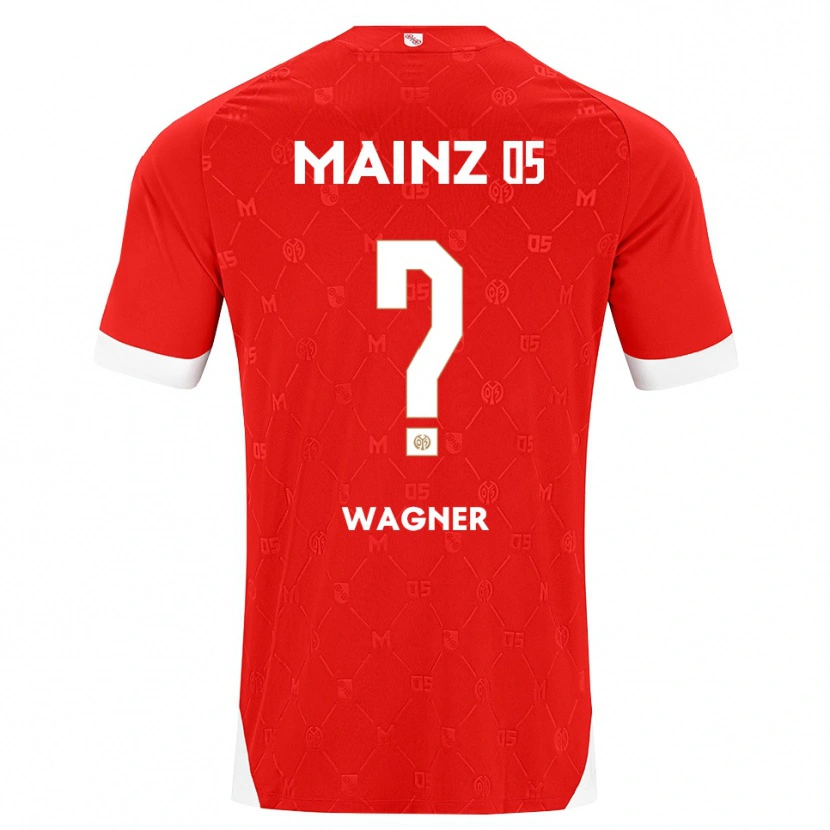 Danxen Heren Bennet Wagner #0 Rood Wit Thuisshirt Thuistenue 2026/27 T-Shirt België