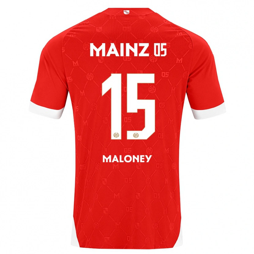 Danxen Heren Lennard Maloney #15 Rood Wit Thuisshirt Thuistenue 2026/27 T-Shirt België